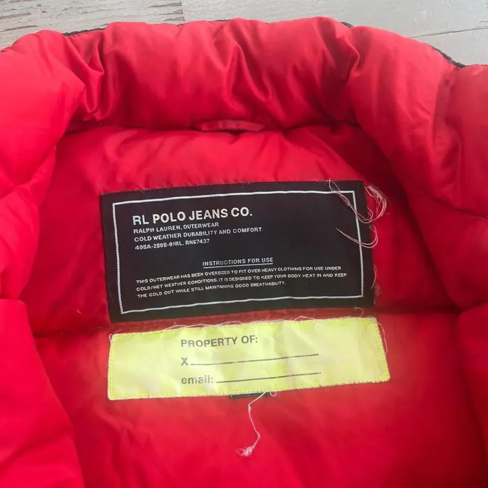Polo Jeans Co. Gorpcore Y2K Down Puffer Jacket